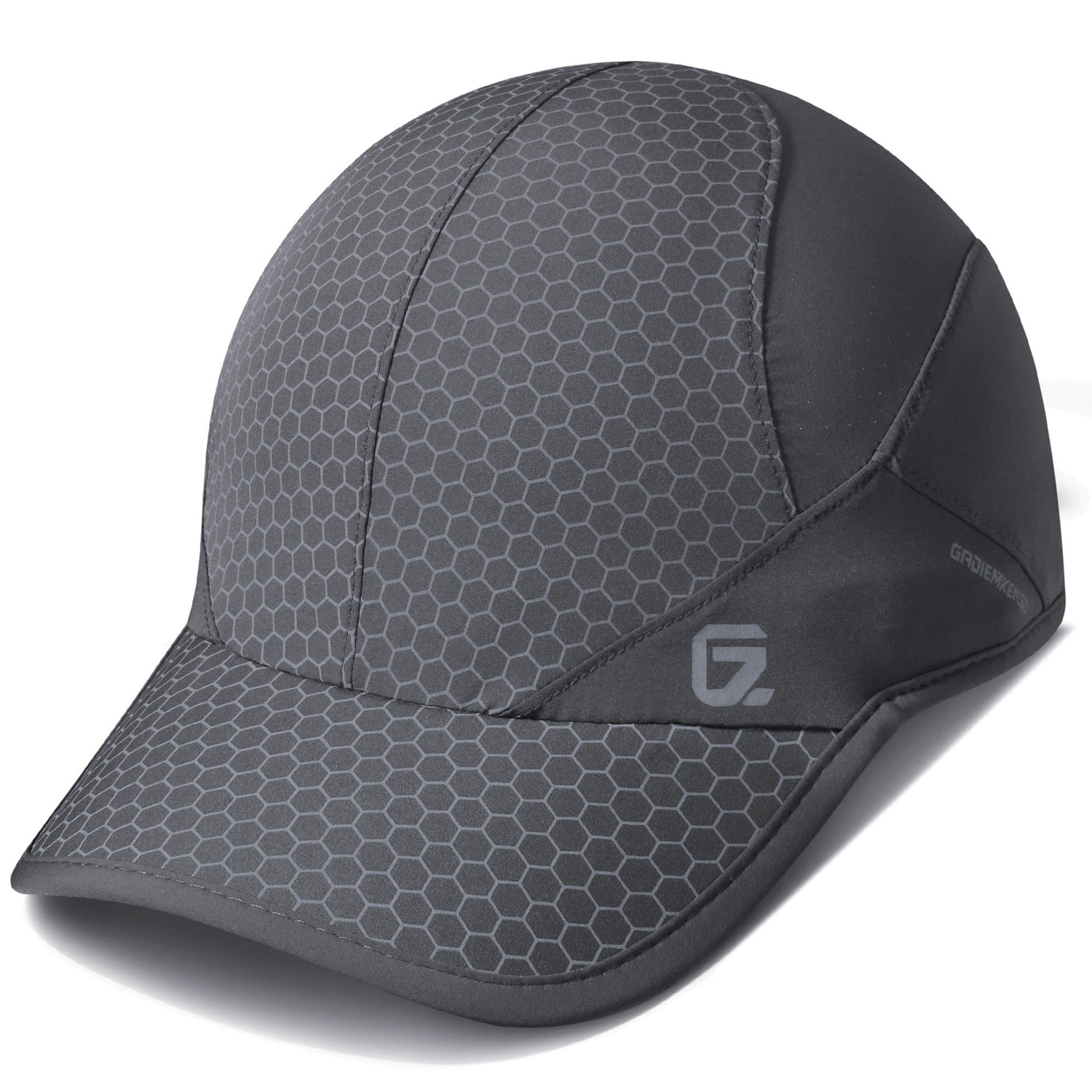 GADIEMKENSD Stretch Sport Hat with Soft Brim Quick Dry Lightweight Breathable Running Caps Unisex