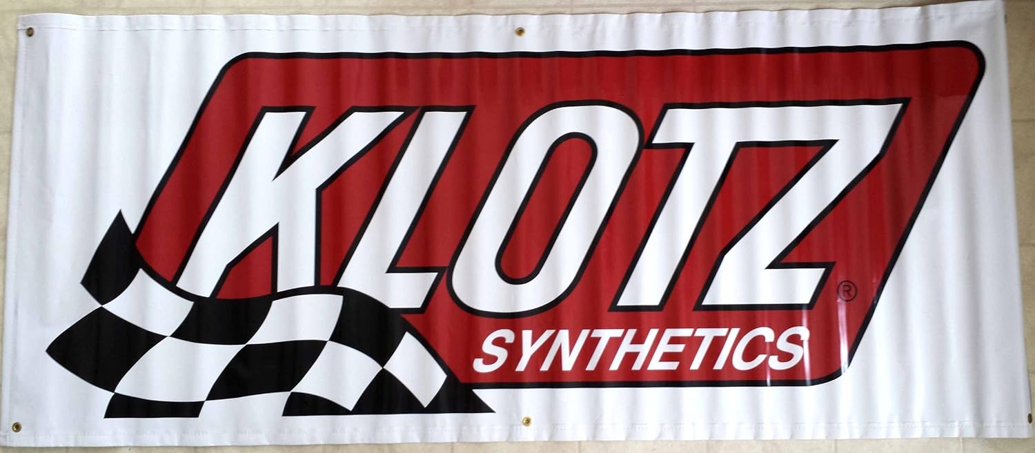 Klotz Racing Banner Vinyl 52 Inches Long By 22 Inches High