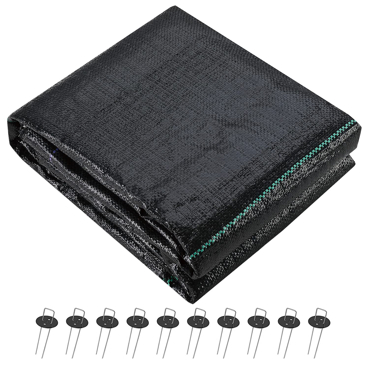 UWIOFF Landscape Fabric Weed Barrier Fabric 4ft x 30ft