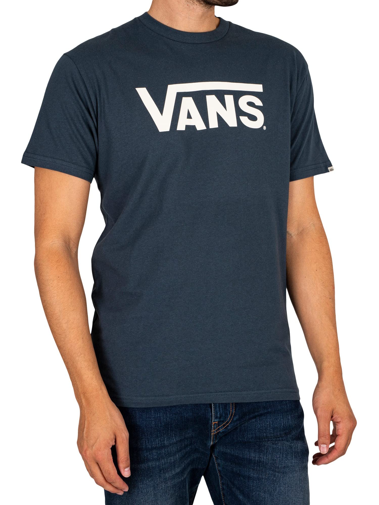 Vans Oyster River Tfo Chest Logo Shortsleeve Polo (Reg) Dark Sapphire Camiseta para Hombre
