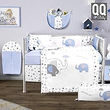 baby boy cot bumper set