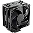 Cooler Master Hyper 212 Black Edition CPU Air Coolor, Silencio FP120 Fan, 4 CDC 2.0 Heatpipes, Anodized Gun-Metal Black, Brus