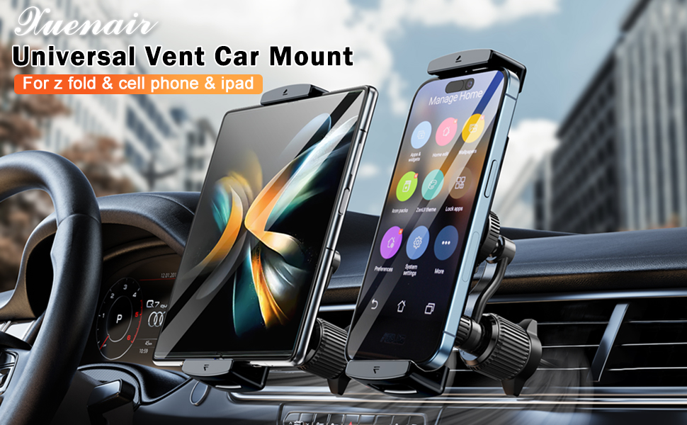 Amazon.com: xuenair Z Fold 7 6 5 4 3 2 Car Mount, No Block Vent
