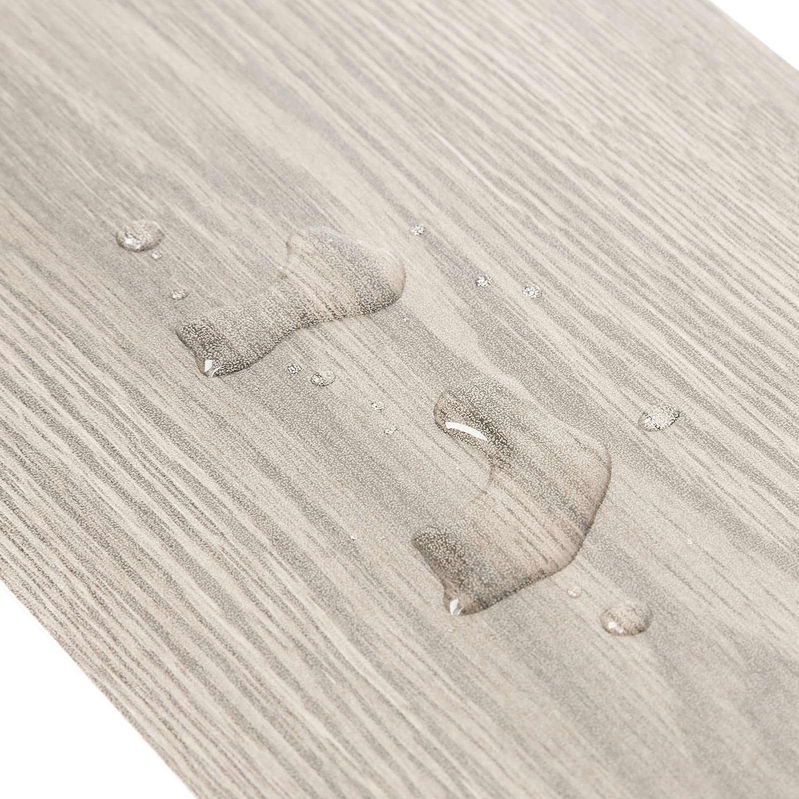 Fiqops Pavimenti in PVC, autoadesivi per pavimenti in vinile, ca. 5 m², antiscivolo, impermeabile, per pavimenti di design (White Oak)
