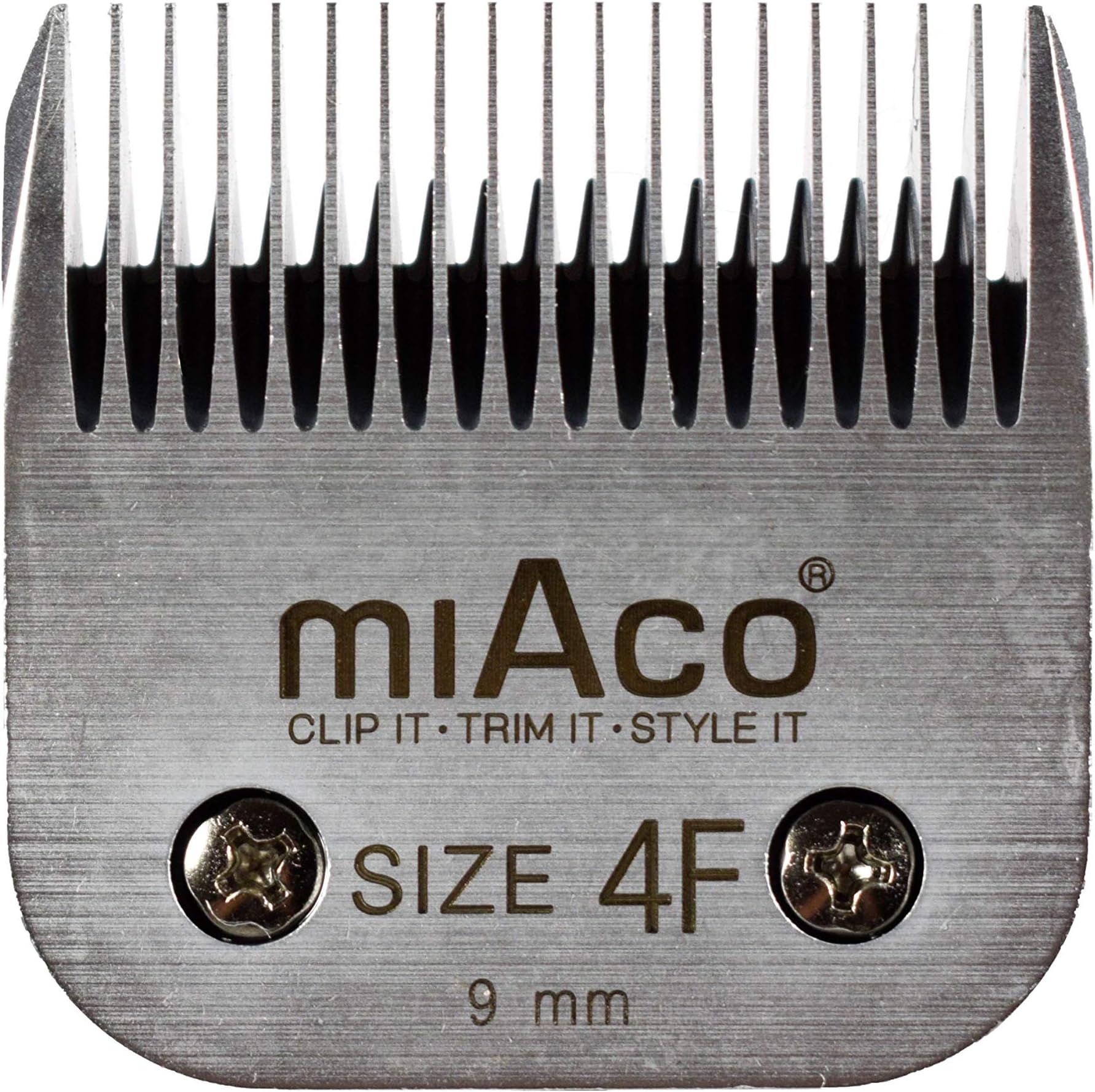 MiacoSize 4F Detachable Animal Clipper Blade fits Andis AG, AGC and Oster A5