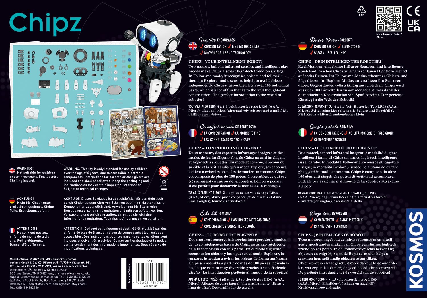 Kosmos Zezwolenie Chipz, Wielkolorowa, kolorowa