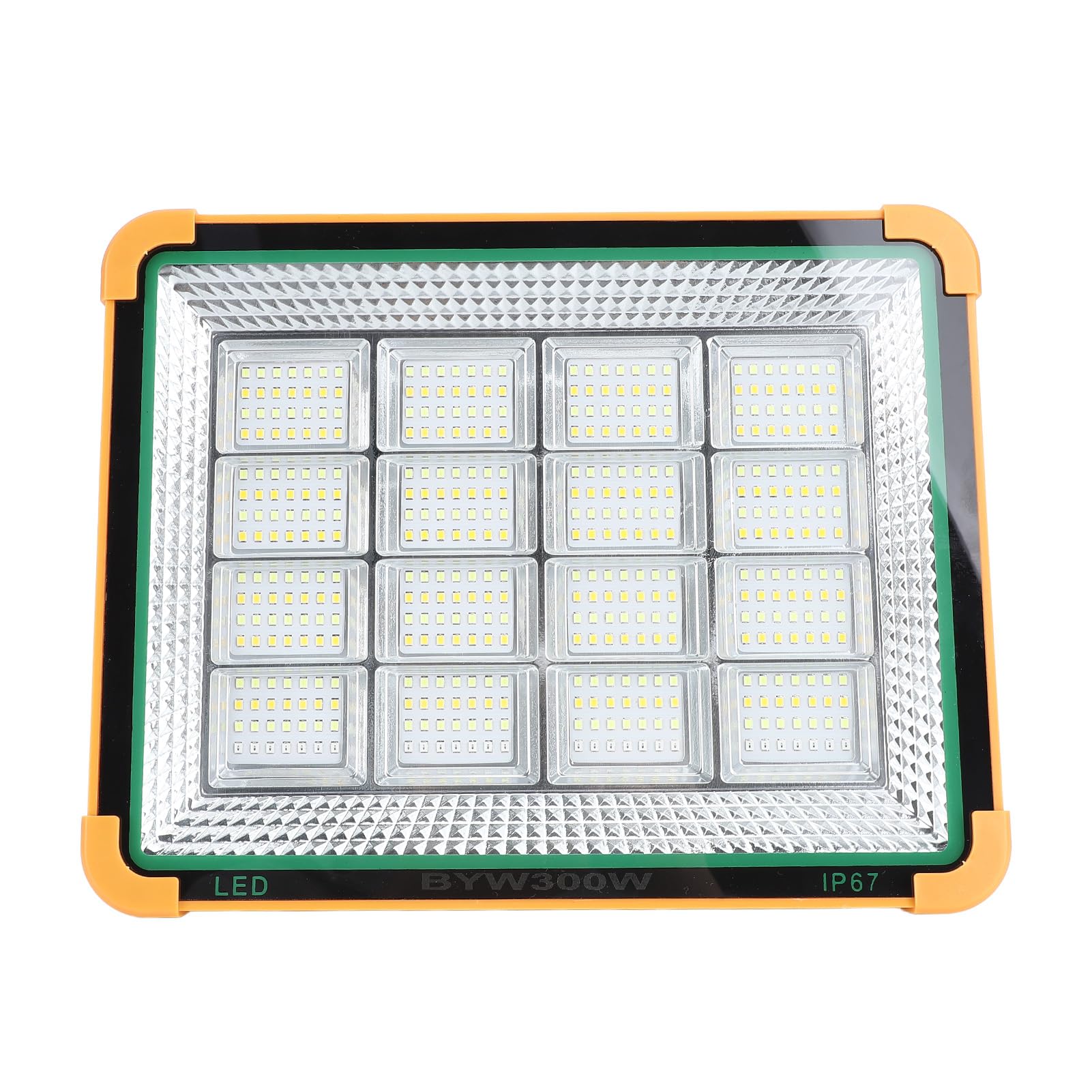 LED EMERGENCIA DE EMERGENCIA COMENTACIÓN DE 300W 25000LM 10000MAH Batería 448 Cuentas 4 Modos USB Recargable IP65 con Luz Solar Trabajo Solar