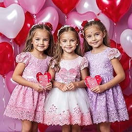 AUGSUN 240pcs Valentine Stick on Earrings, 120 Cute Valentine\'s Theme Design, Comfortable & Safe for Kids, Multicolor Heart Shaped Stickers