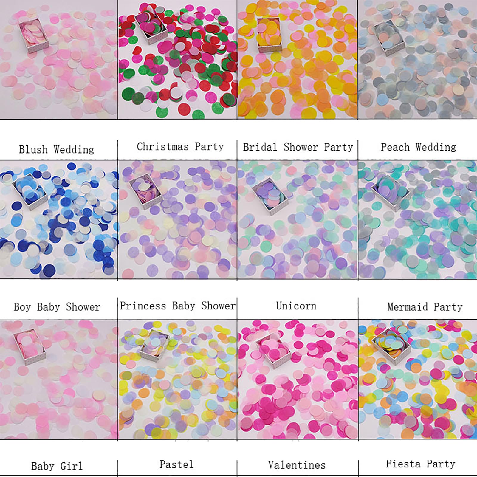 Coriandoli Di Carta Biodegradabili 7500 Pezzi: Fai Esplodere Di Colore Le Tue Feste!