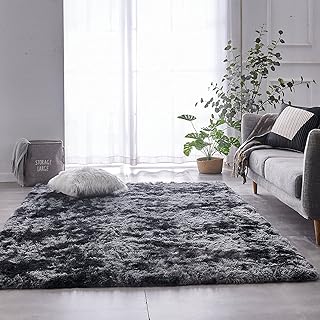 Sponsored Ad - Soft Area Rug for Bedroom 5x8 Fluffy Rugs Modern Plush Living Room Furry Rugs for Nursery Playroom Fluffy R...