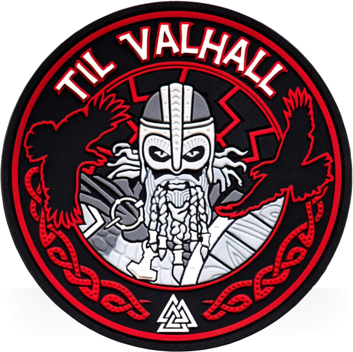 M-Tac Morale Patches - PVC 3D Military Tactical Patch Viking - Til Valhall
