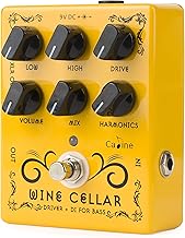 Pedal de efectos de guitarra Caline CP-60 Wine Cellar Bass Driver True Bypass