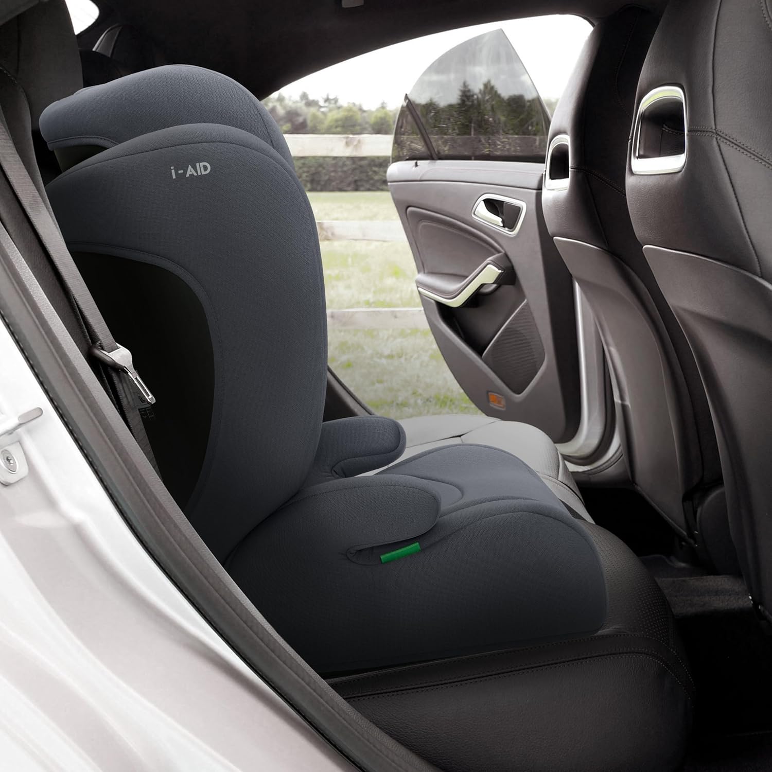 KikkaBoo i-Aid Car Seat Installed in Vehicle
