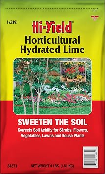 Hi-Yield 34371 Horticultural Hydrated Lime 4 lbs.