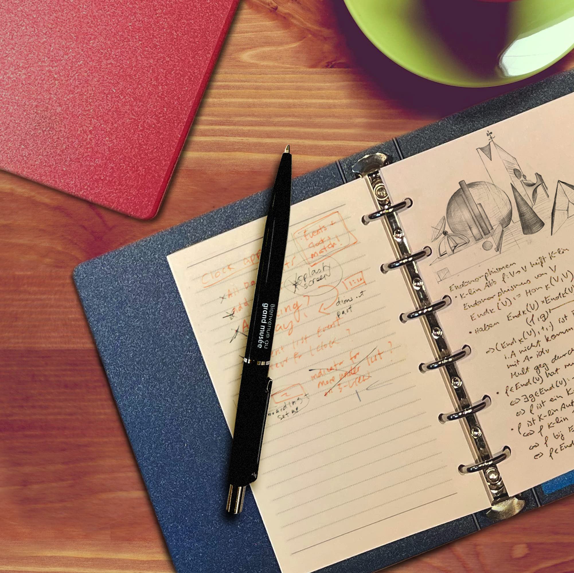 Amazon | エトランジェディコスタリカ バインダー ミニ 6穴 透明PP TRP