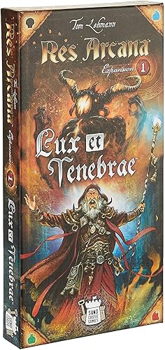 Res Arcana Lux et Tenabrae Juego de mesa EXPANSIÓN  Juego de aventura de fantasía mágica, juego de estrategia para niños y adultos, a partir de 14