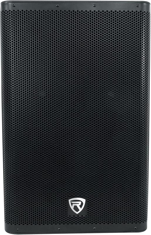 DX15 2000W 15” Powered PA Speaker, 2-Channel Mixer, XLR & 1/4” Inputs, Dual-Angle Pole Mount, Stage Monitor Angle, Perfect for Live Sound, Events, Venues & DJs | 2000W Peak/500W RMS, 1000W Program, XLR/1/4" Mic and Line Inputs, XLR Output, Built-In Dual 35mm Pole Mount Sockets, Limiter