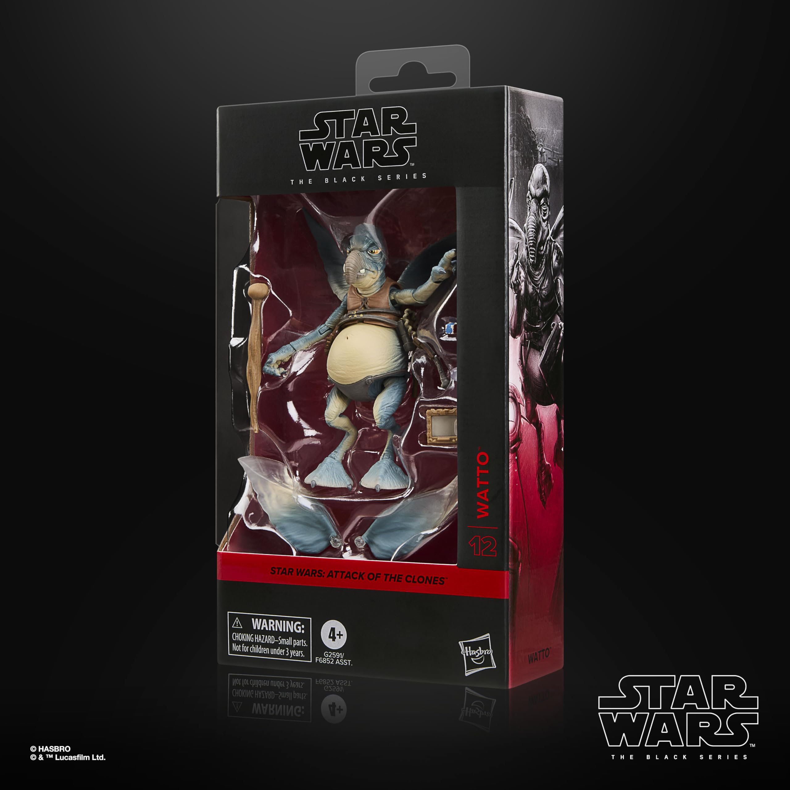 Star Wars The Black Series, Watto, Ataque de los Clones, Figura Premium Coleccionable de 15 cm