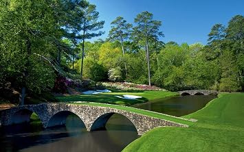 Augusta National 12th Hole The Masters Poster Art Print Photo Golf Posters Photos 12x18