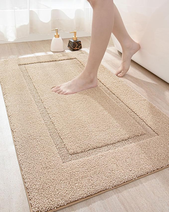 Amazon.com: DEXI Bathroom Rug Mat, Ultra Absorbent Soft Bath Rug ...