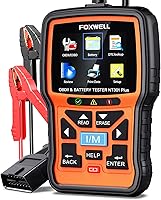 FOXWELL NT301 Plus 2-in-1 OBD2 Scanner & Battery Tester: Check Engine Codes, Battery Health, Cranking/Charging Test for 1996+ Vehicles