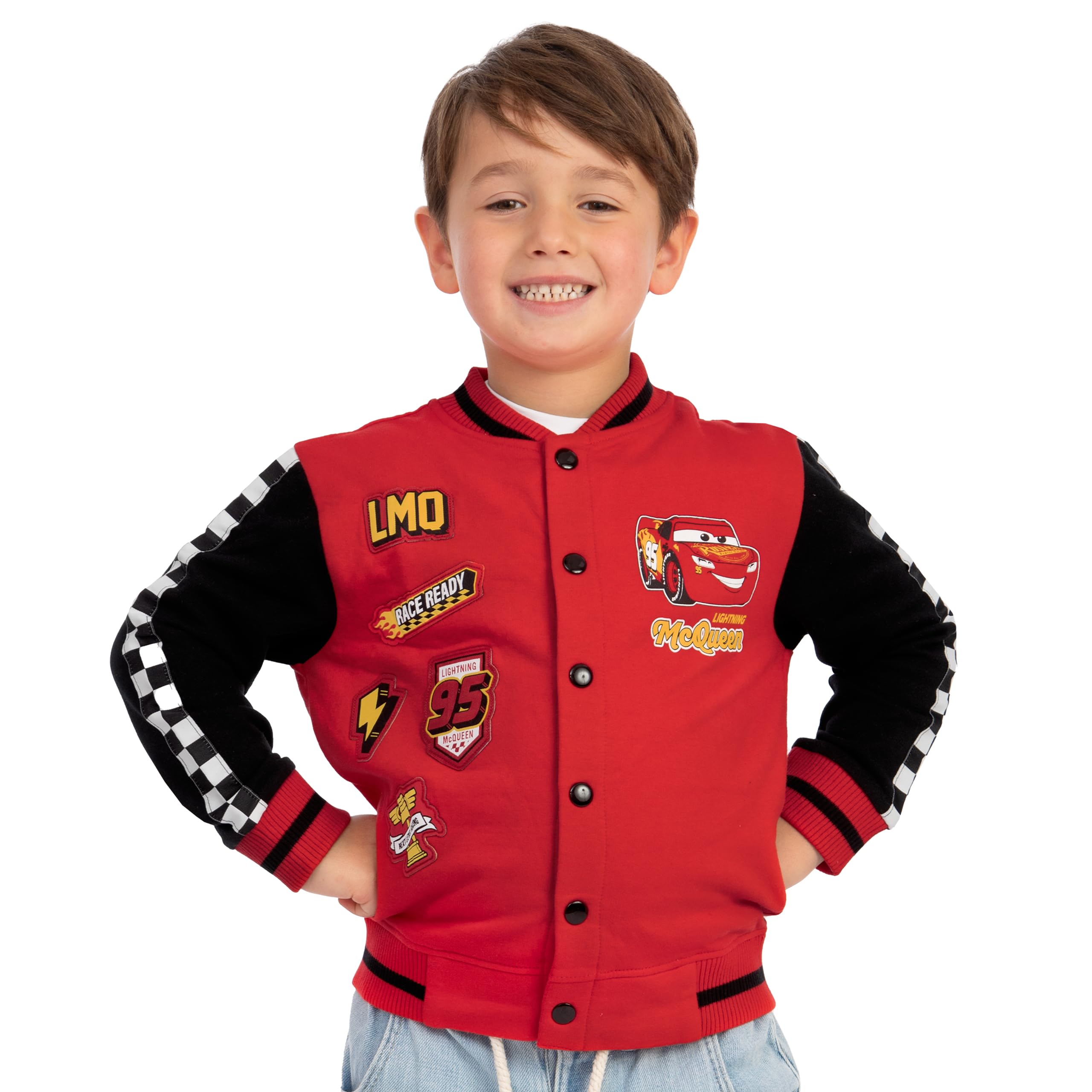 Disney Cars Blouson Bombardier Veste Enfant Garcon Lightning McQueen