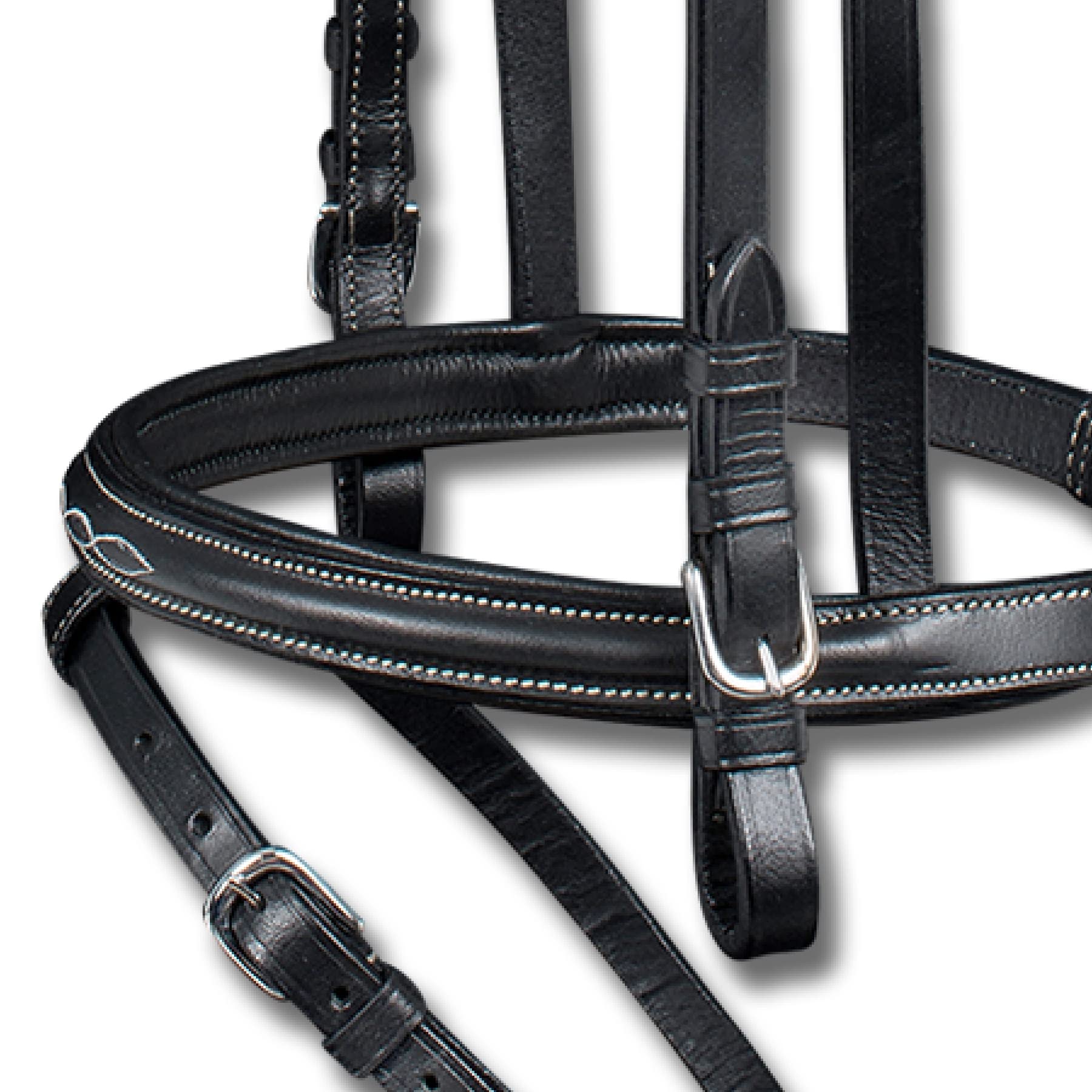 Waldhausen Testiera con sovracapo anatomico COB, Nero