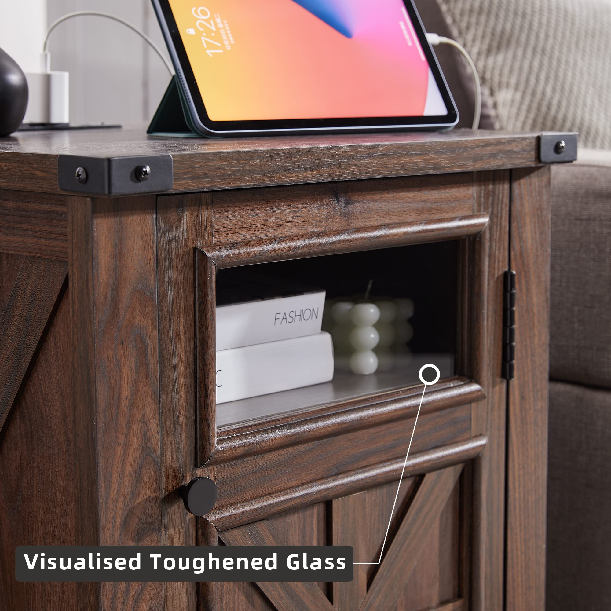 CLUBHAUS / Dynamic Range　4点セット　Lサイズ Amazon.com: JXQTLINGMU Farmhouse End Table with Charging