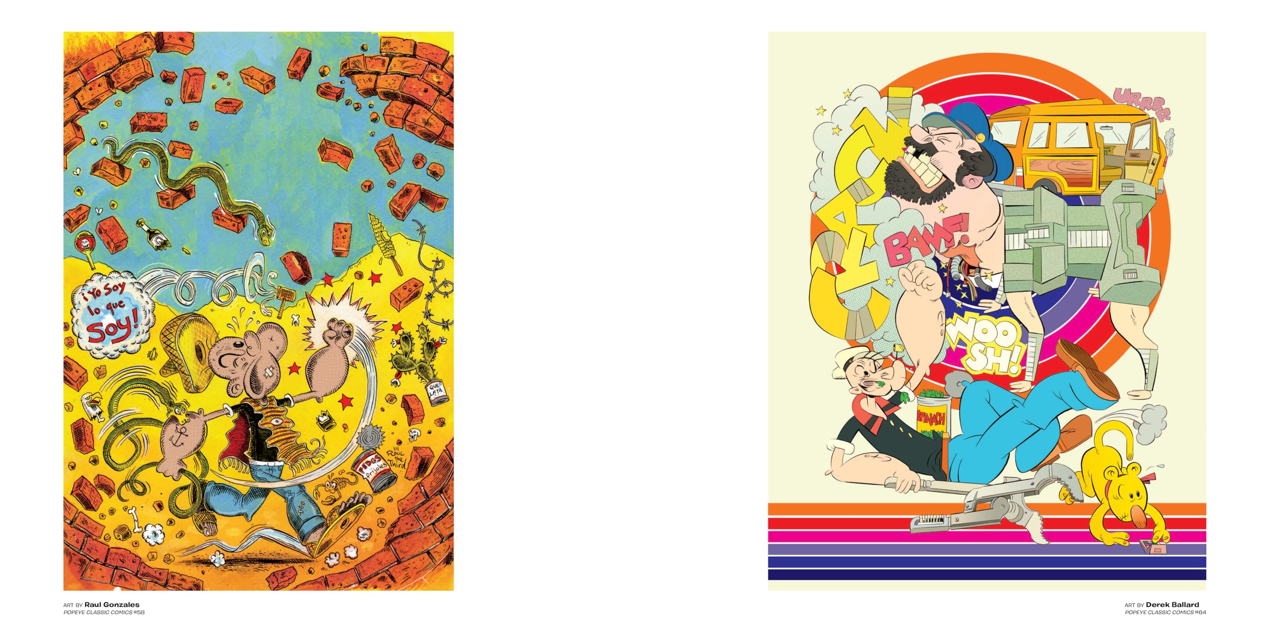 POPEYE VARIATIONS: NOT YER PAPPY’S COMICS AN’ ART BOOK
