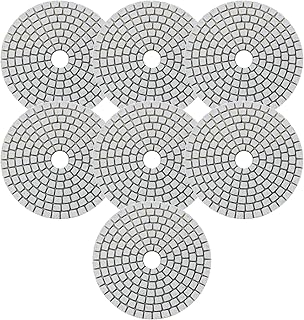KingBra 7pcs 5 Inch Wet/Dry Diamond Polishing...,