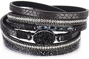 Boho Leather Bracelets for Black Friday