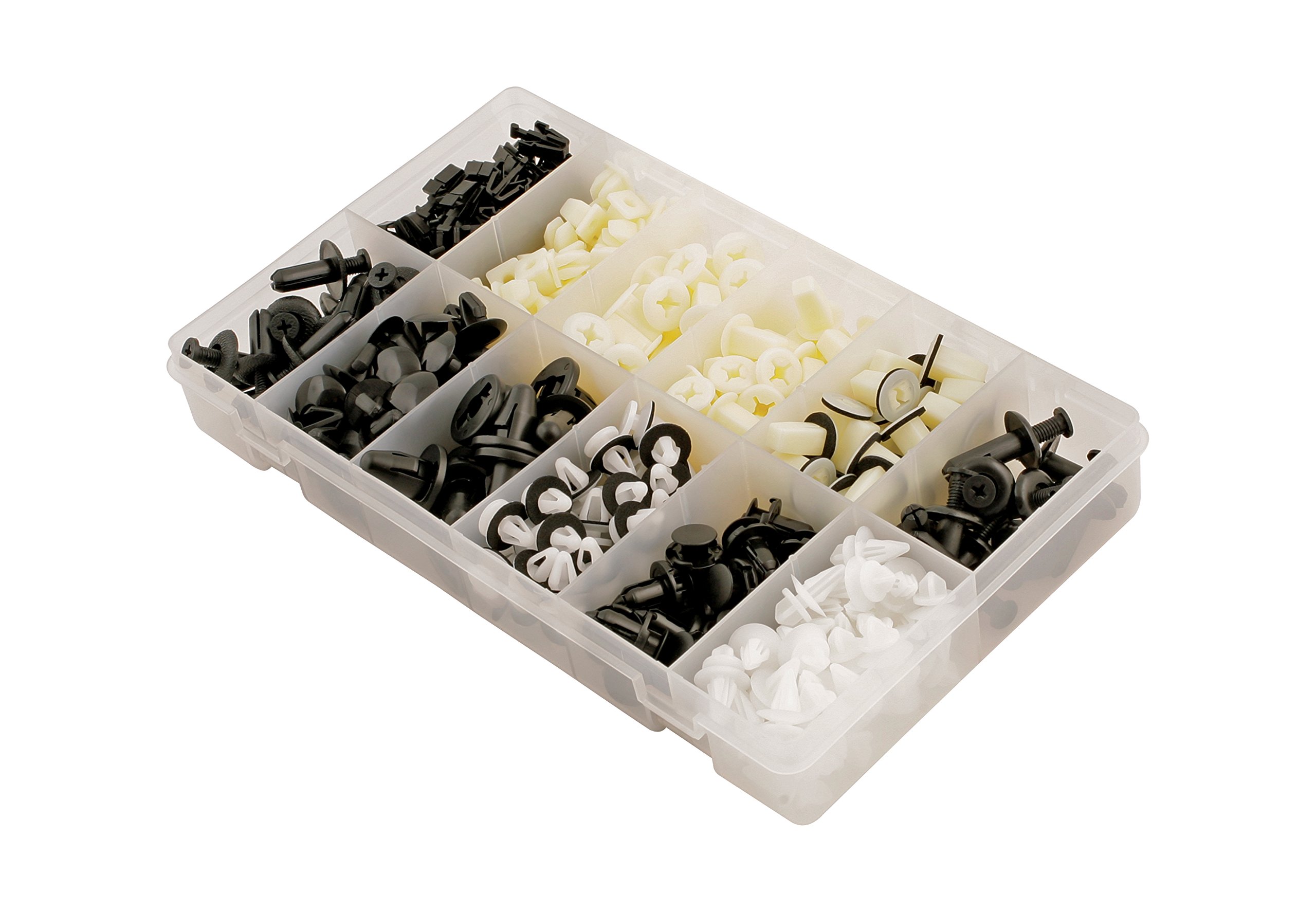 CONNECT 36023 Assorted Trim Clips 370pc For Mitsubishi 12 Popular Applications