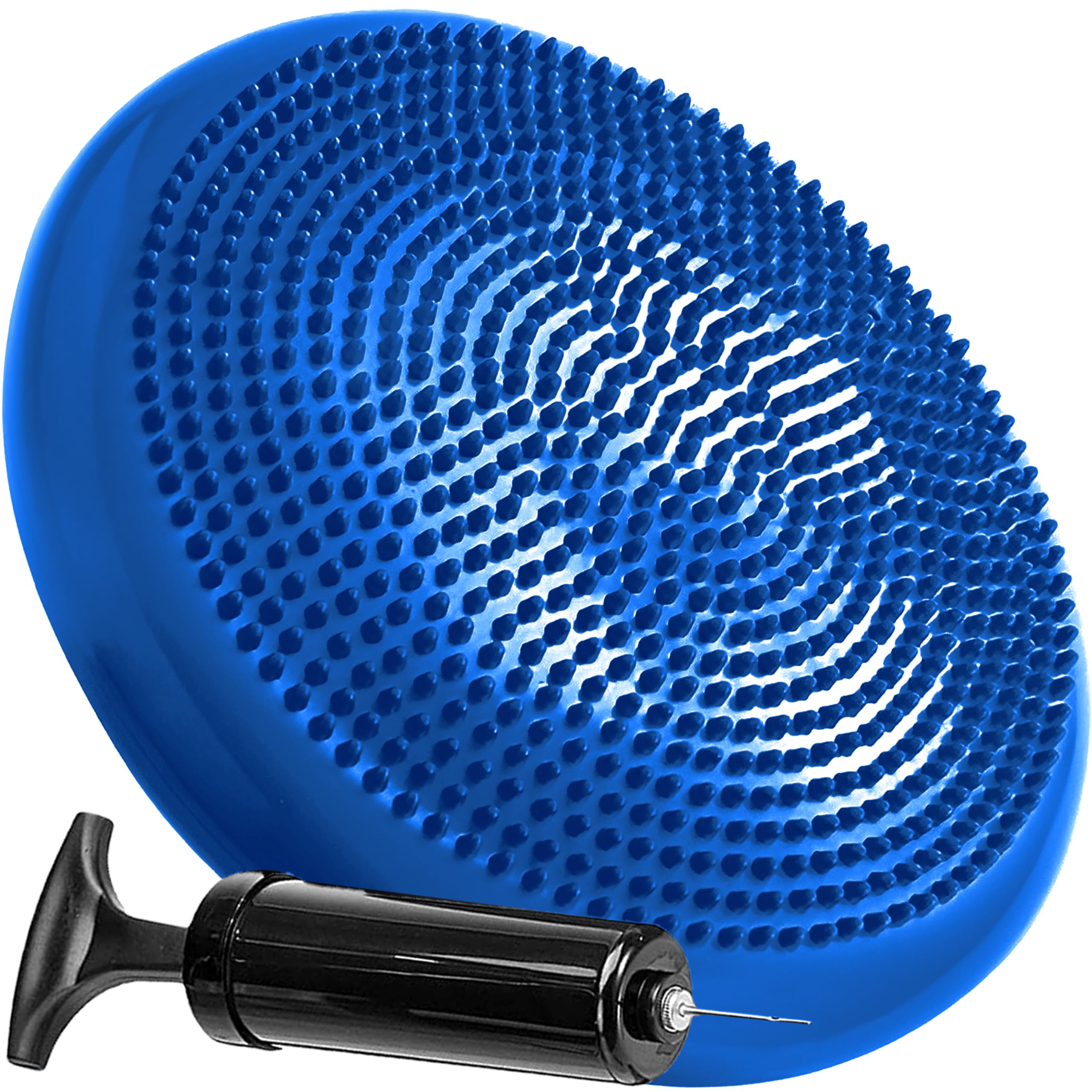 Cuscino Propriocettivo Gonfiabile Ø34cm - Per Equilibrio E Riabilitazione - Foto 11