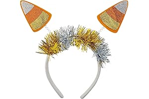 Spooktacular Candy Corn Costume Accessory for Women: Bopping Headband