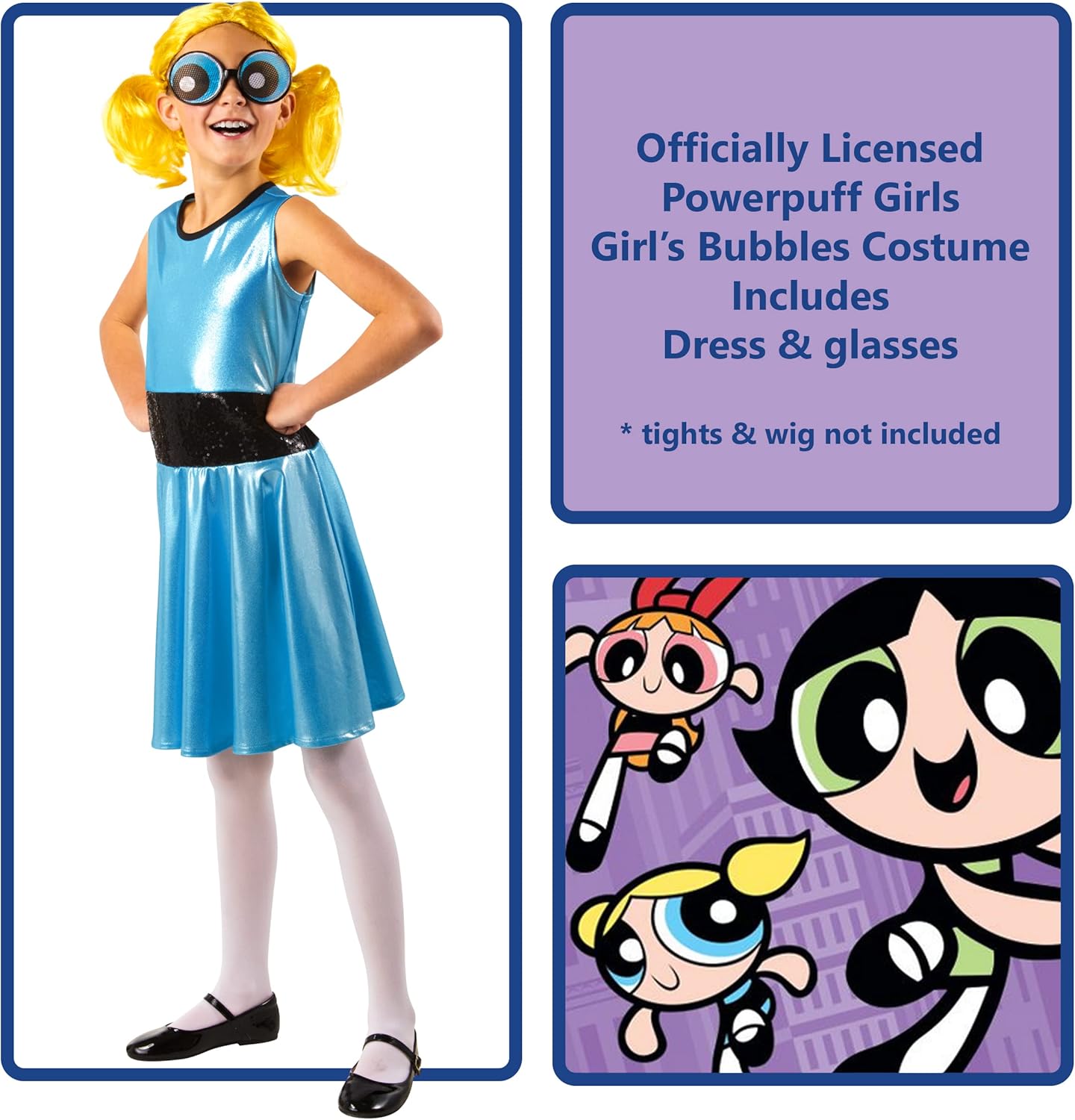 ガールズ パワーパフガールズ バブルコスチューム 子供用コスチューム