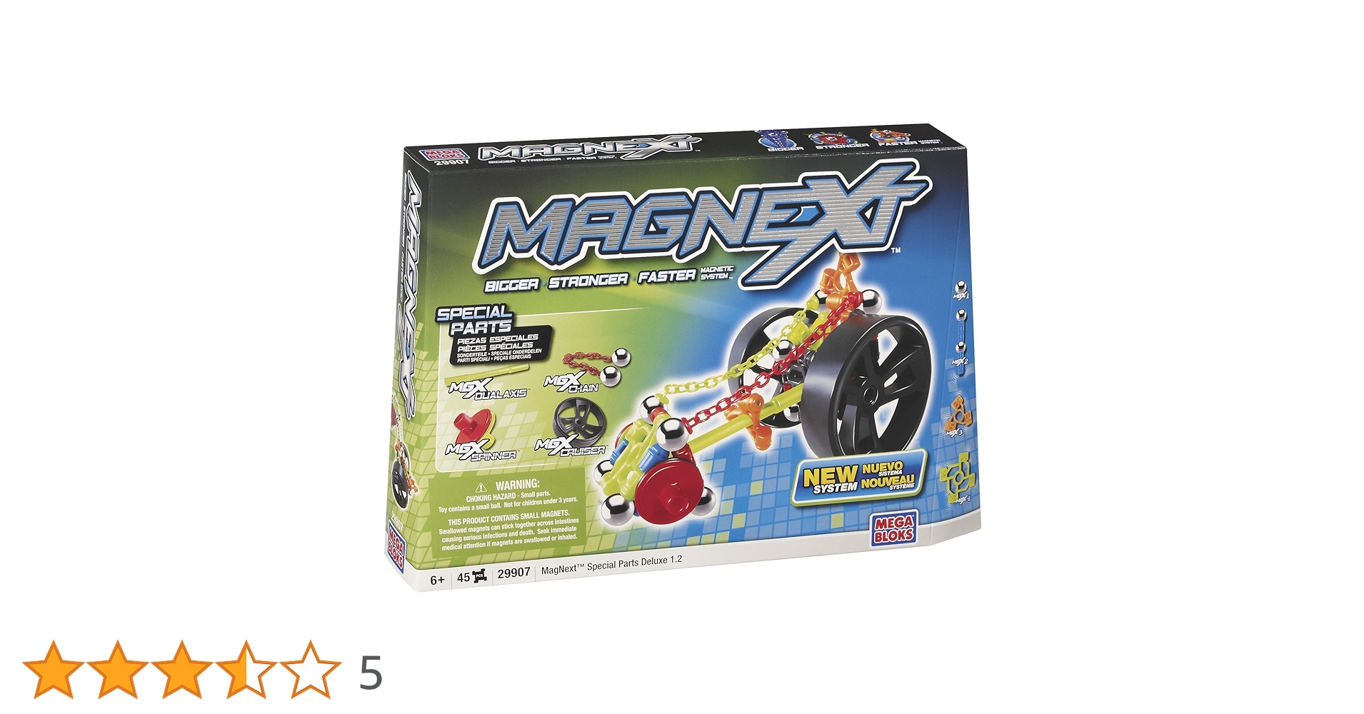 ボトムス・スパッツ megci set Mega Bloks Magnext Special Parts Deluxe 1:2 : Amazon.co.uk