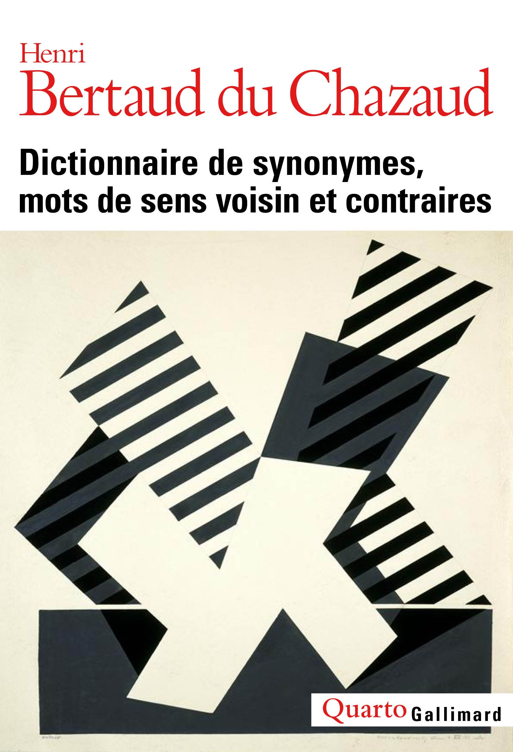 Dictionnaire de Synonymes et mots de sens voisin
