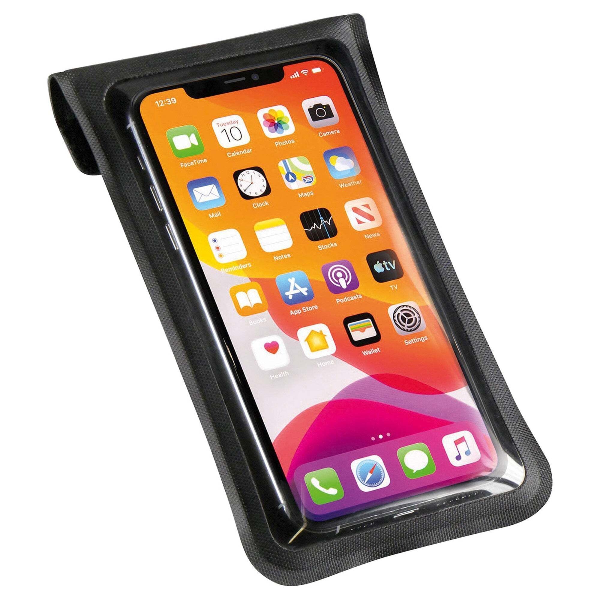 KLICKFix Borsa per telefono unisex per adulti Light M Custodia in tessuto per smartphone, Nero, M