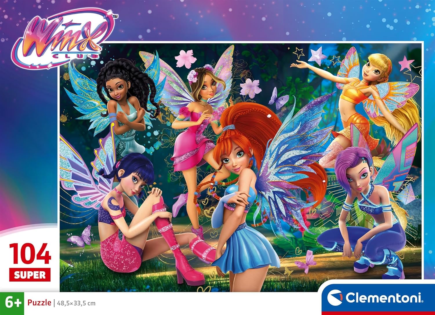 CLEMENTONI, PZL 104 SUPER WINX, 6 years, 25083