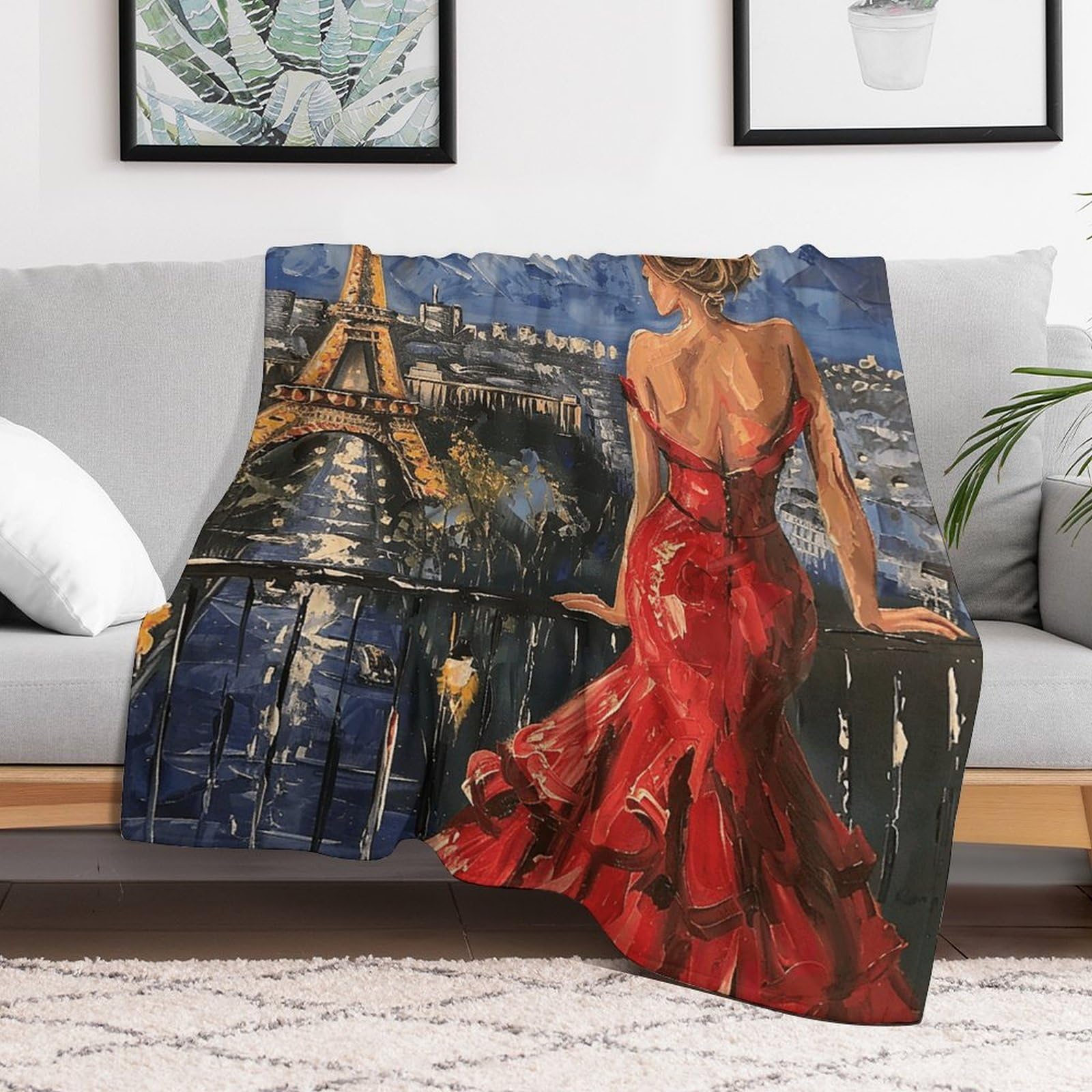 Couverture polaire grand format : l'histoire d'une nuit douce et chaleureuse
