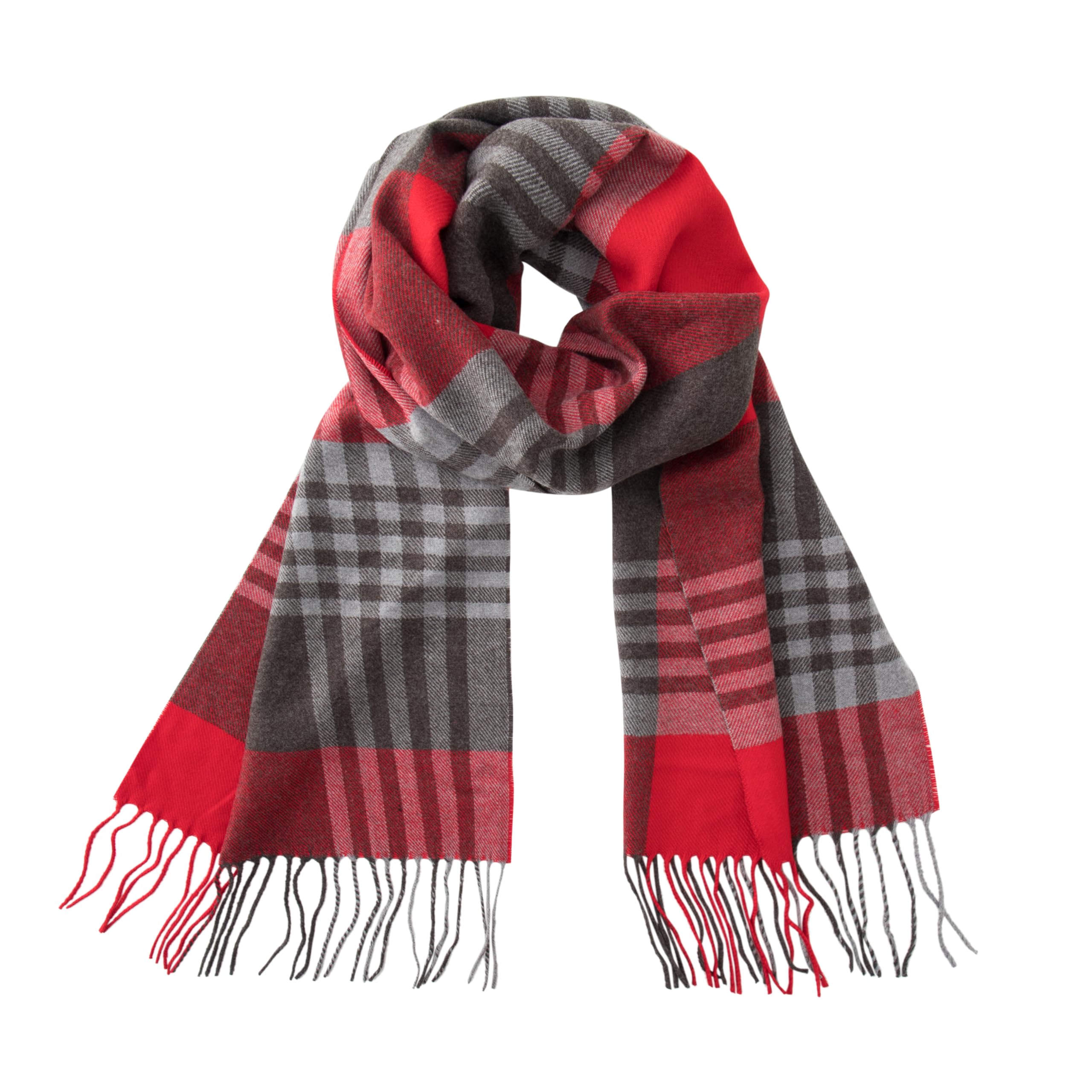 CALVIN &amp; OLIVIA Lightweight Ultra-Soft Scarf - Perfect Holiday Gift for Men &amp; Women