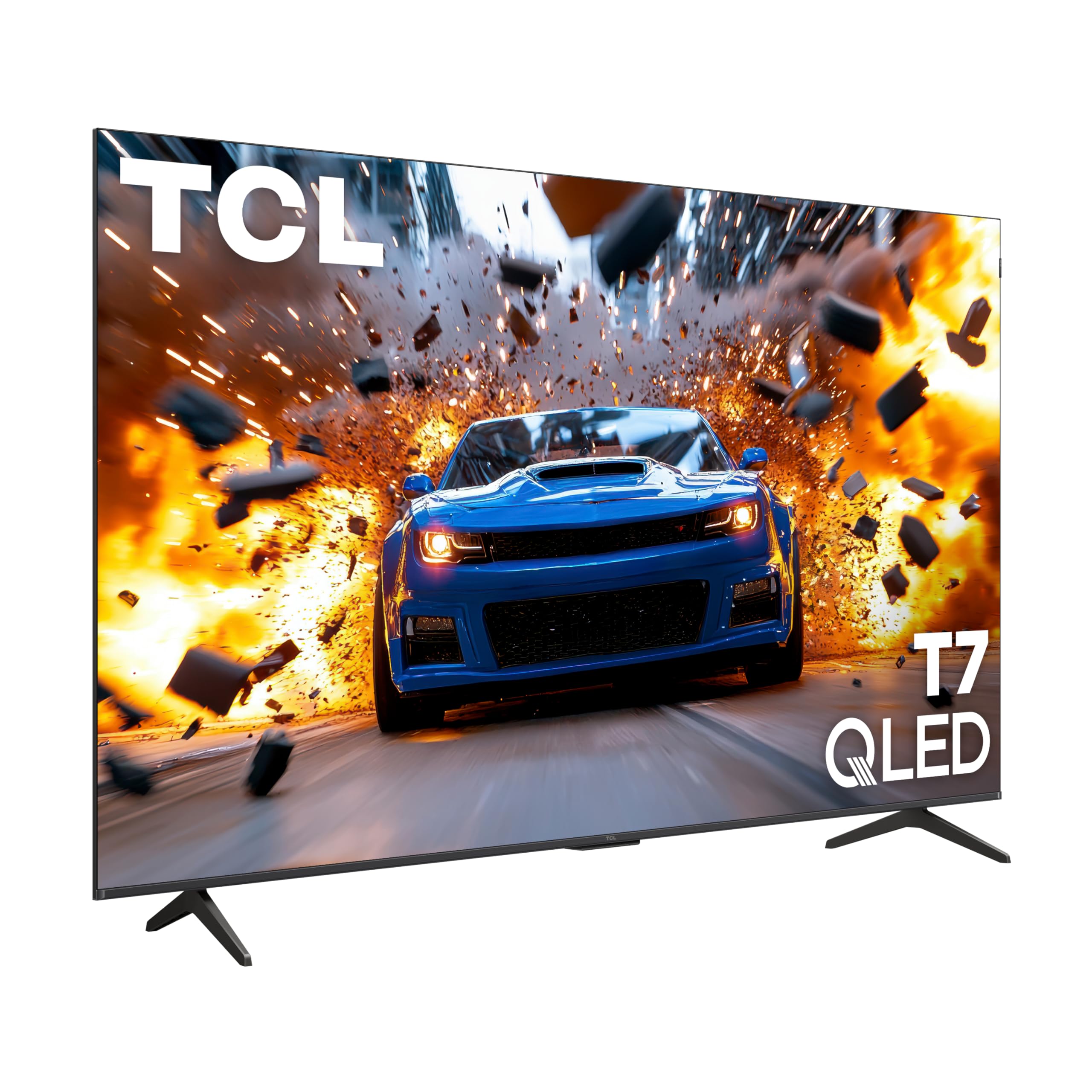 TCL 75 Inch Class T7 Series | 4K QLED HDR | 75T7, 2025 Model | 120HZ-144HZ High Brightness Smart Google TV Dolby Atmos Audio | Voice Remote Alexa Gaming Streaming Television