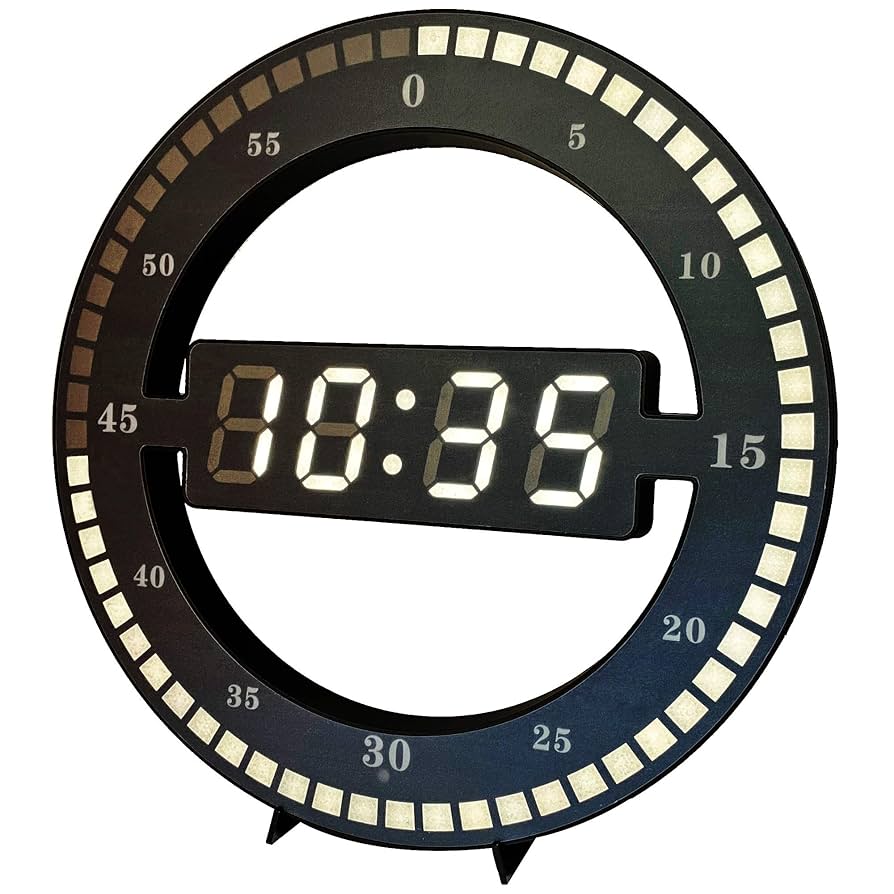 LEDデジタル時計 壁掛け時計 置き時計自動輝度調整12H/24H時間表示モード Amazon.co.jp: VANGOOD LEDデジタル時計 壁掛け時計 置き時計