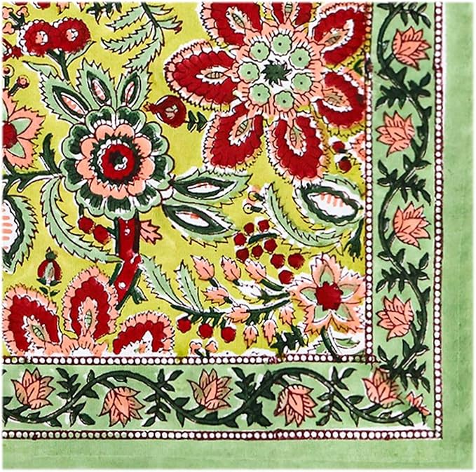 Servilletas de Algodón 20x20 pulgadas Set de 4 Verde Salvia miniatura 3
