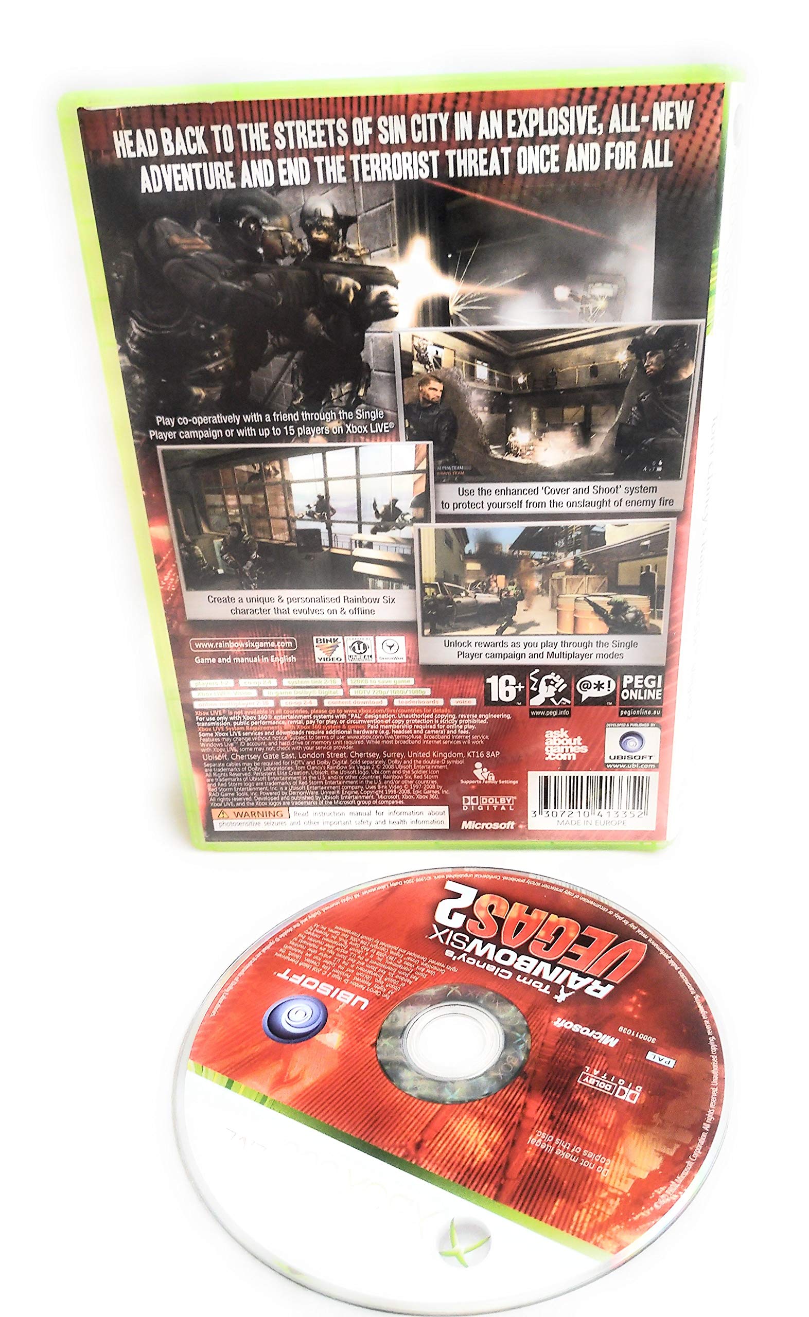 UBISOFT LTD TOM CLANCY RAIN 6 VEGAS 2 CLAS