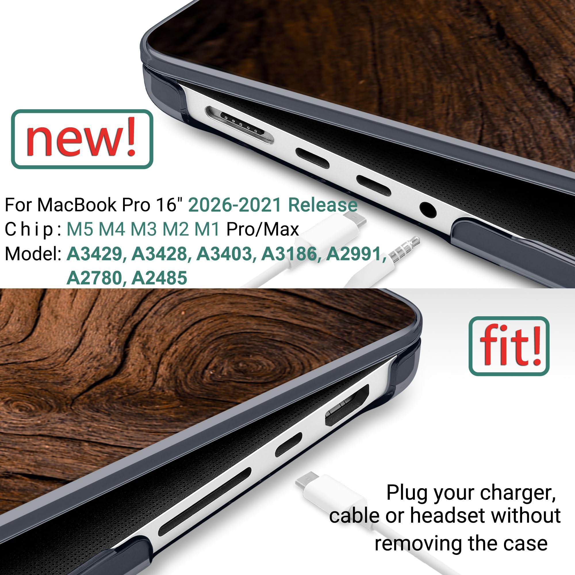 Amazon.co.jp: DONGKE M4 MacBook Pro 16インチケース 2024 2023 2021
