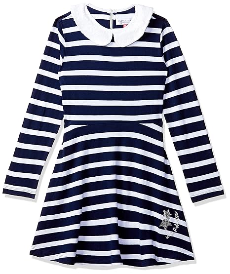 U.S. POLO ASSN. Girls Cotton Knee-Length Dress