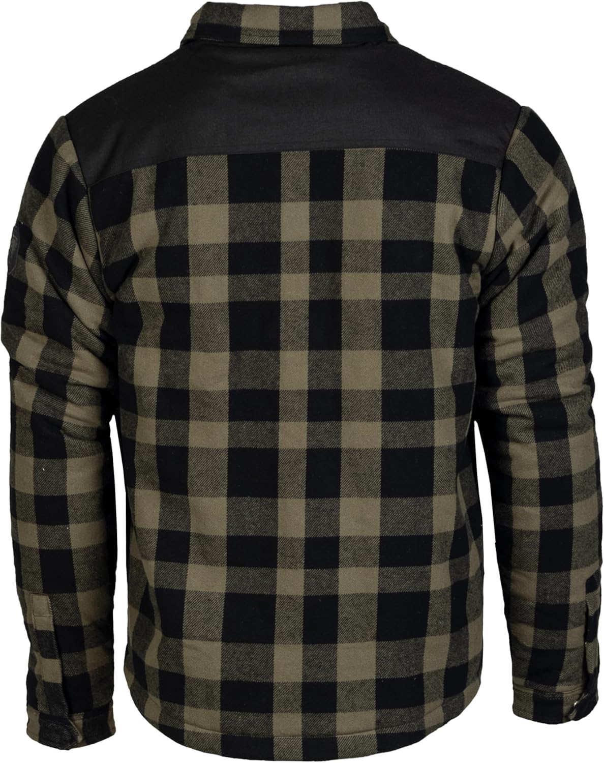 Mil-Tec Men's Lumber Jacket Black/Olive Jacket