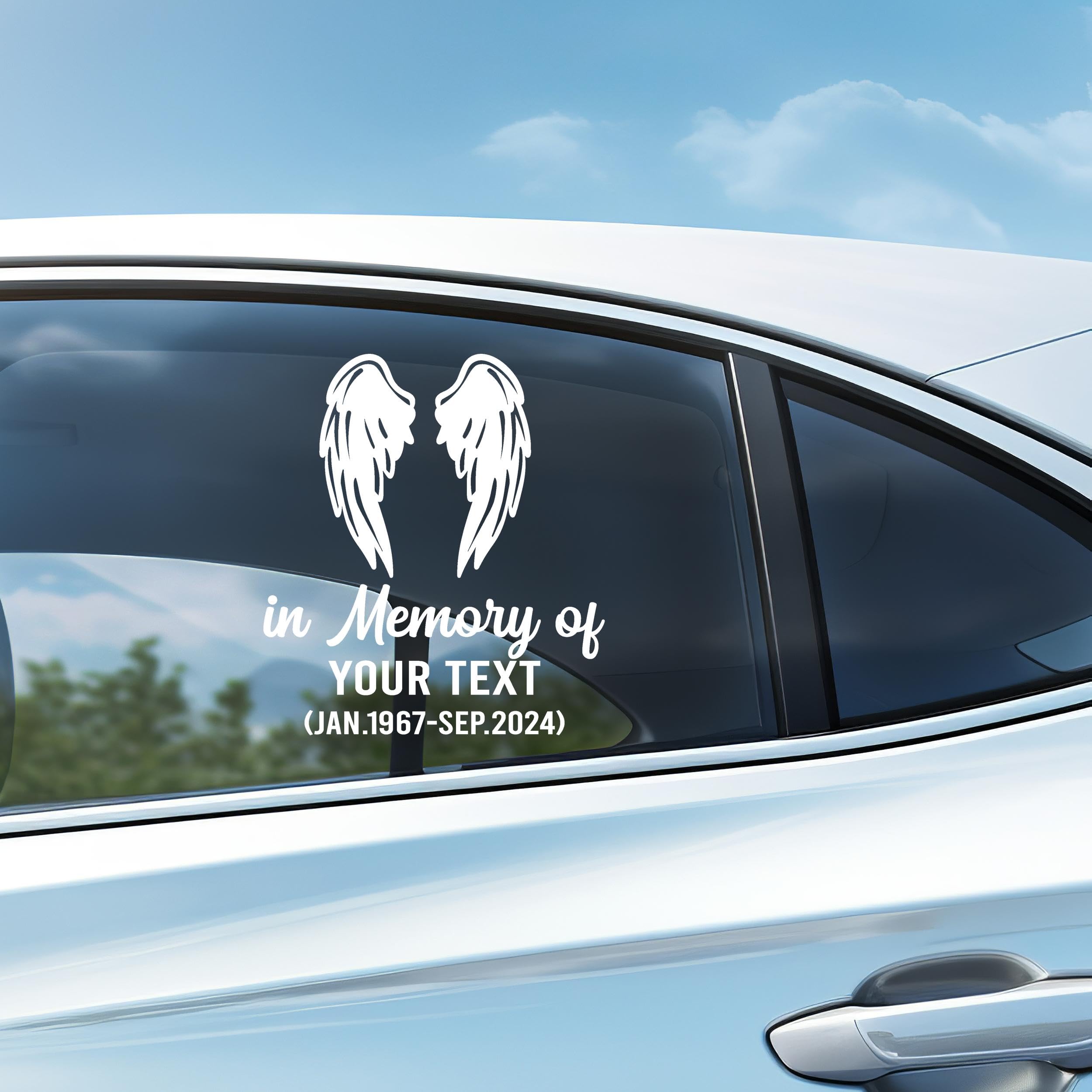 Car Window Stickers And Decals In Memory