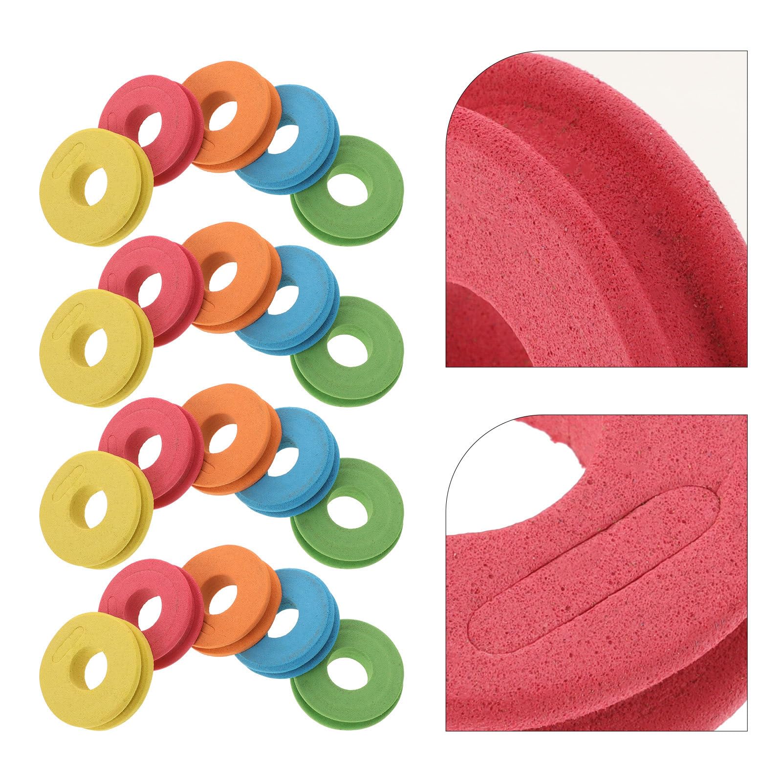 Lot De 10 Bobines De Mousse De Pêche En Mousse De Rangement Pour Ligne D'enroulement - Accessoires De Pêche De Couleurs Mélangées